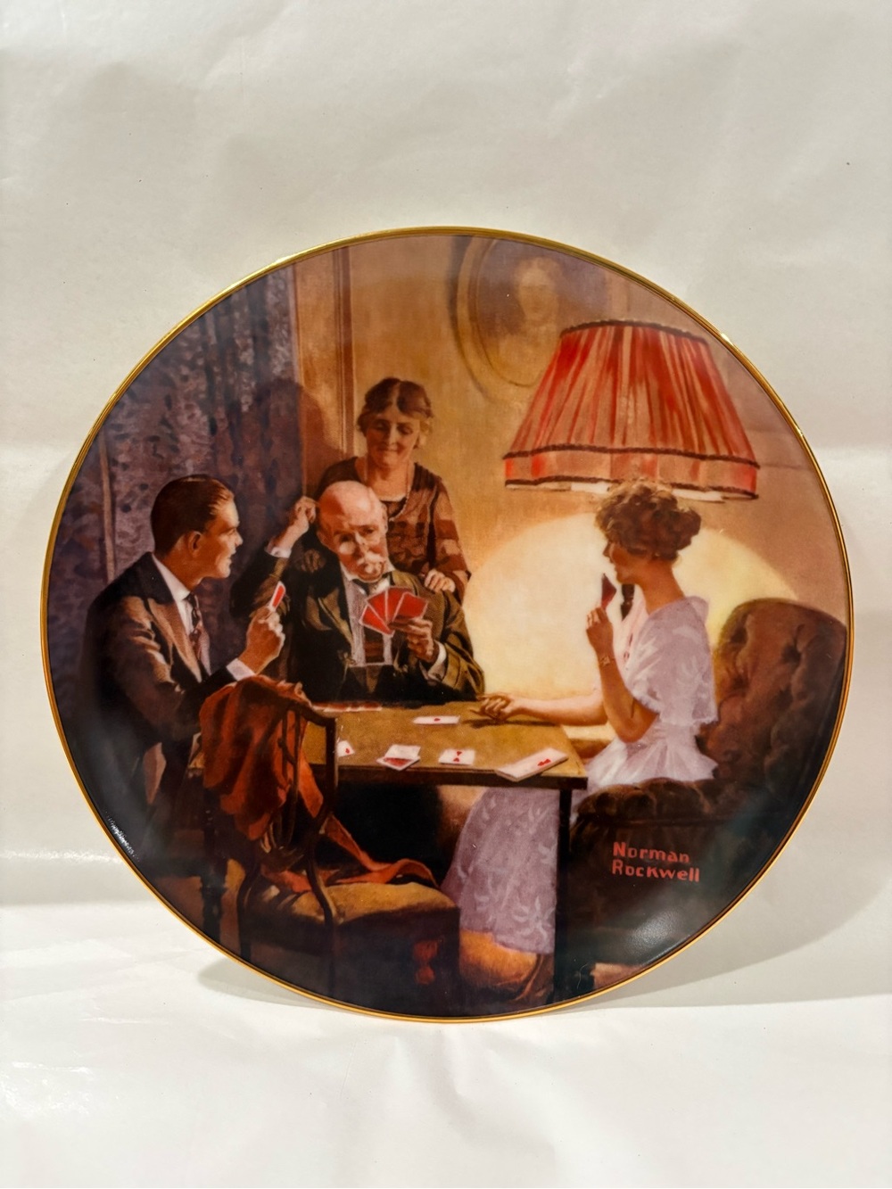 Norman Rockwell Collector Plate - ‘This is the Room that Light Made’